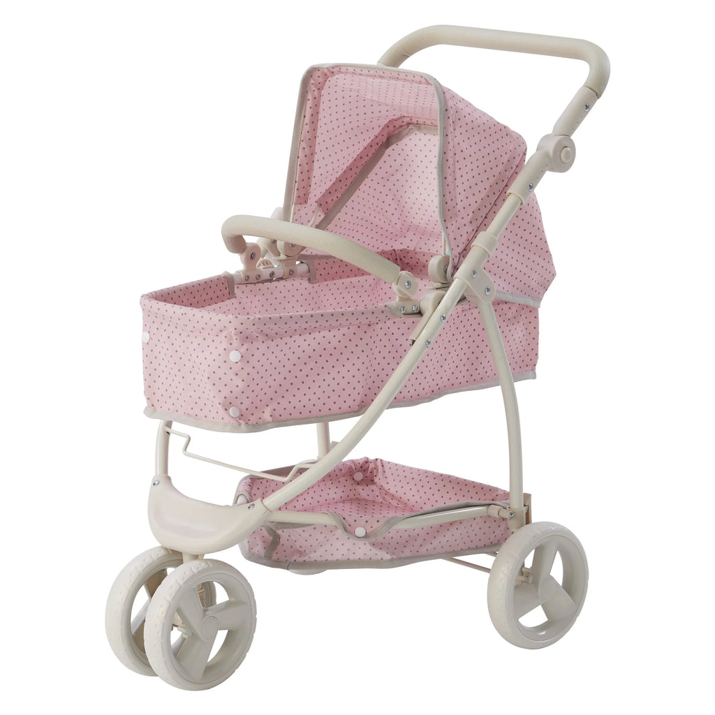 Teamson Olivia’s Little World 2-In-1 Multi-Positional Kids Baby Doll Pram - TOYBOX Toy Shop