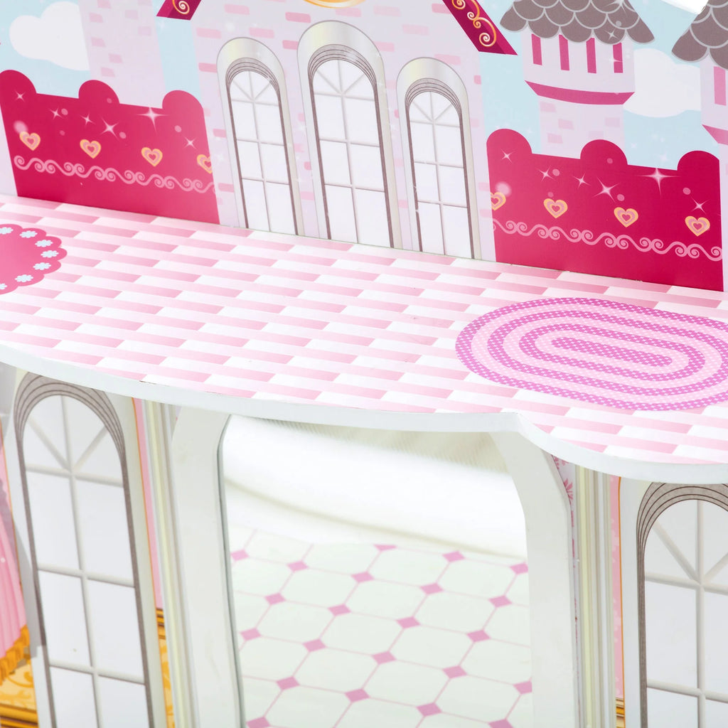 Teamson USA Kids Dreamland Princess Wooden Play Vanity Set - TOYBOX Toy Shop