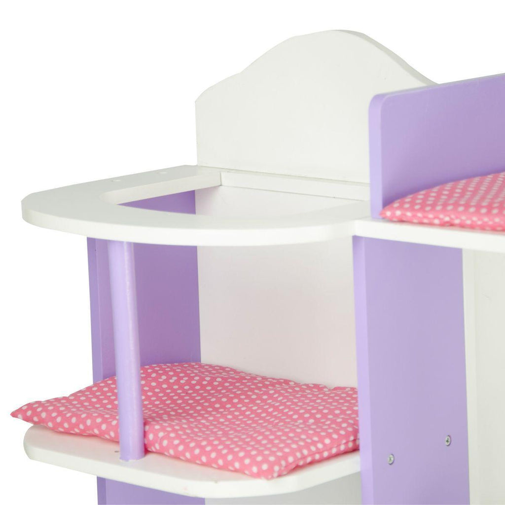Teamson USA Little Princess Baby Doll Changing Station with Storage - TOYBOX Toy Shop