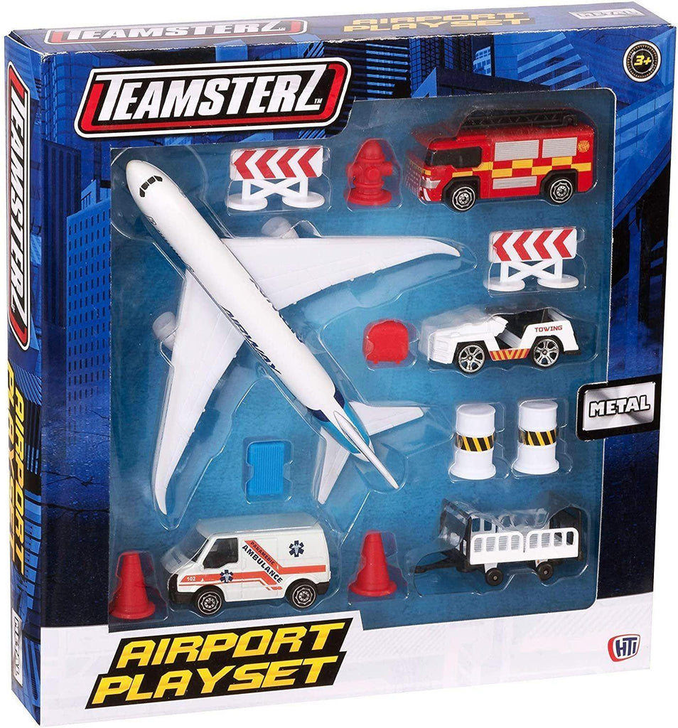 Teamsterz 3" Die-cast Airport Playset - TOYBOX