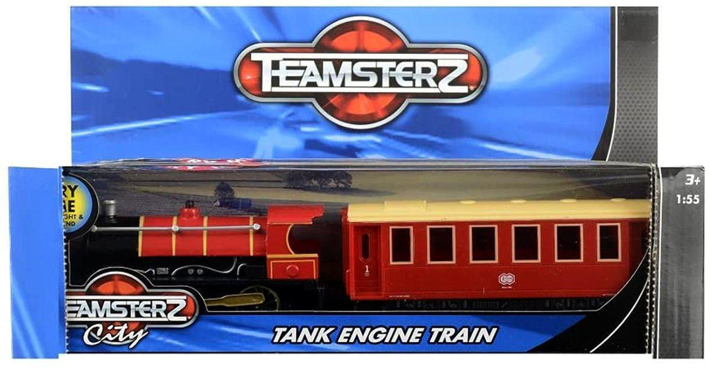 Teamsterz City Tank Engine Train - Red With Sound - TOYBOX Toy Shop