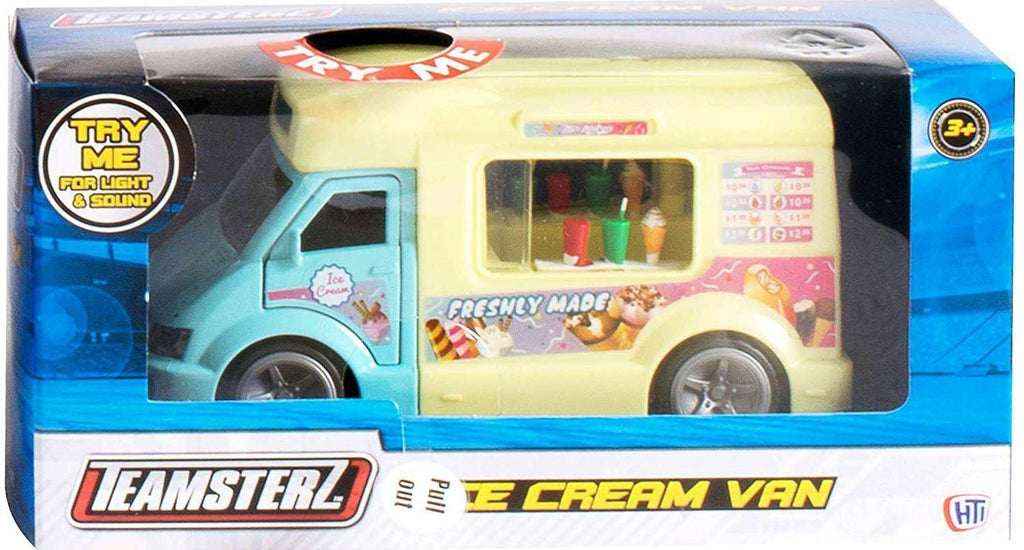 Teamsterz Die-Cast Ice Cream Van Kids Lights & Sounds Vehicle - TOYBOX Toy Shop