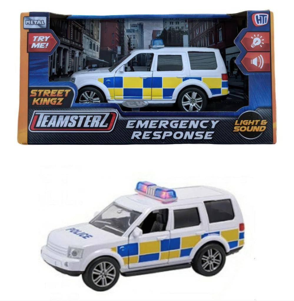 Teamsterz Emergency Response Police Car with Lights & Sounds