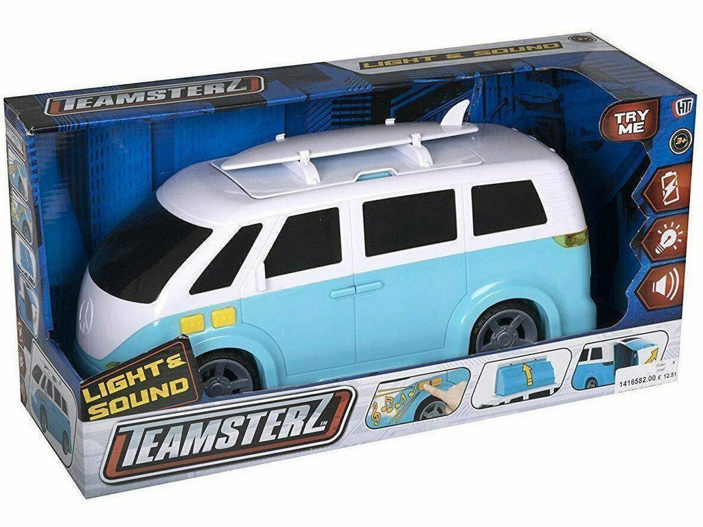 Teamsterz Large Light & Sound Campervan - TOYBOX Toy Shop Cyprus