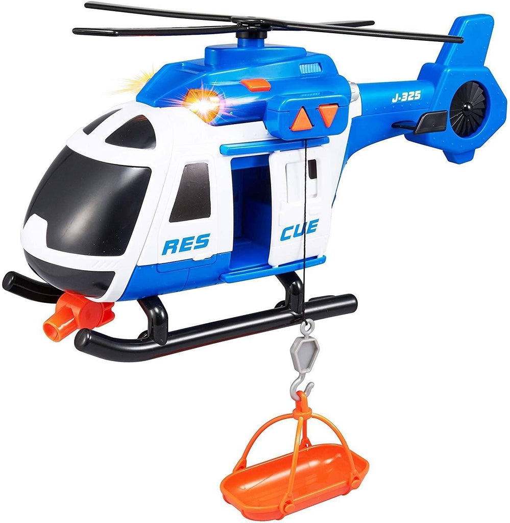 Teamsterz Large Light & Sound Police Rescue Helicopter - TOYBOX Toy Shop