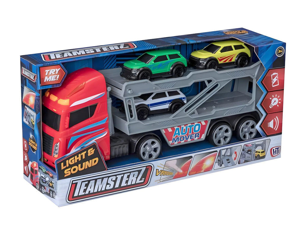 Teamsterz Light and Sound Car Transporter - TOYBOX Toy Shop