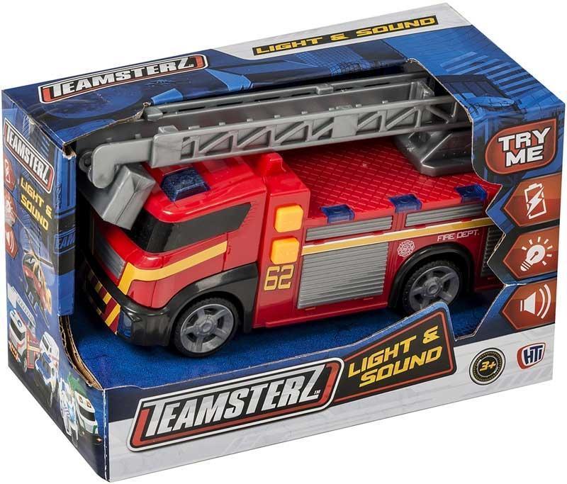 Teamsterz Light & Sound Fire Engine - TOYBOX Toy Shop