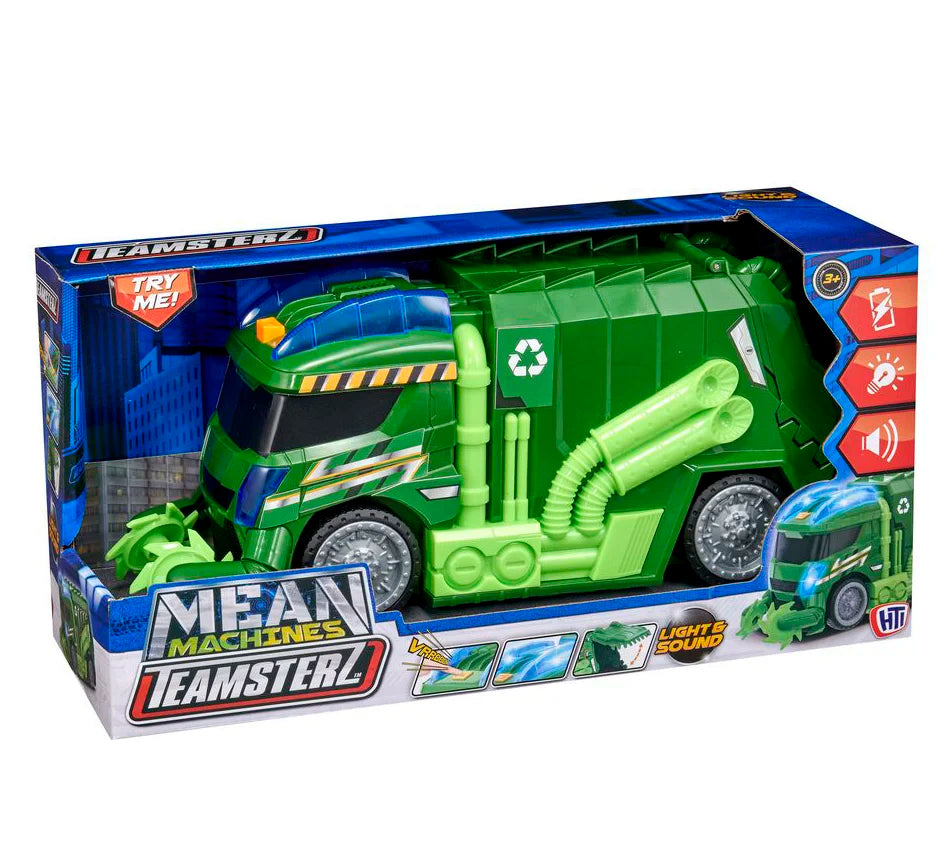 Fast lane light and sound garbage truck shop