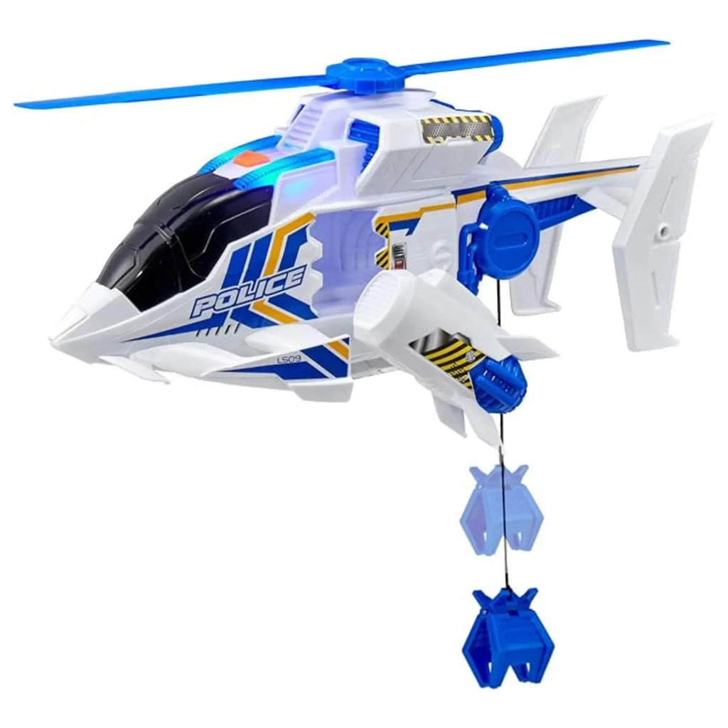 Teamsterz Mean Machines Light & Sounds Police Helicopter - TOYBOX Toy Shop