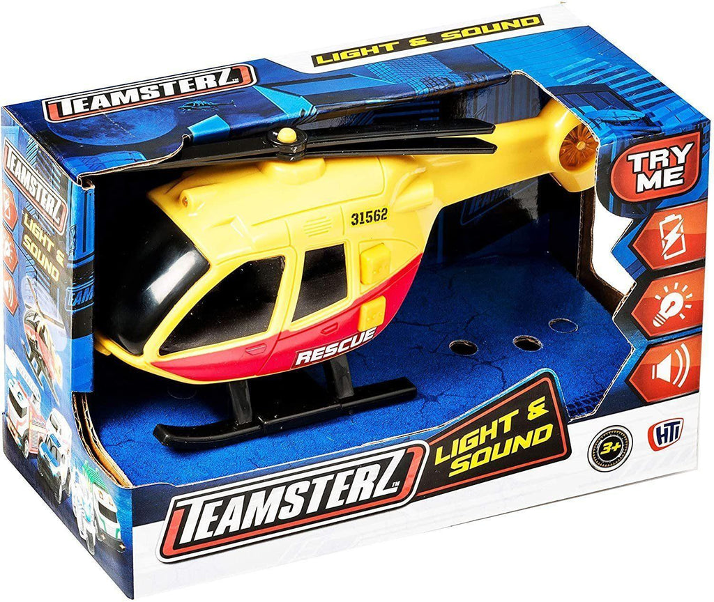 Teamsterz Small Light and Sounds Helicopter - TOYBOX Toy Shop
