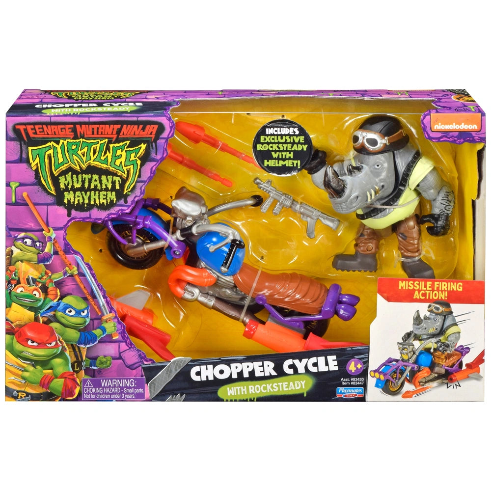 Teenage Mutant Ninja Turtle Movie Rocksteady Chopper Cycle - TOYBOX Toy Shop