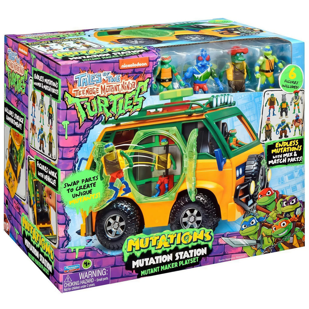 Teenage Mutant Ninja Turtles Mutation Station Van Playset - TOYBOX Toy Shop