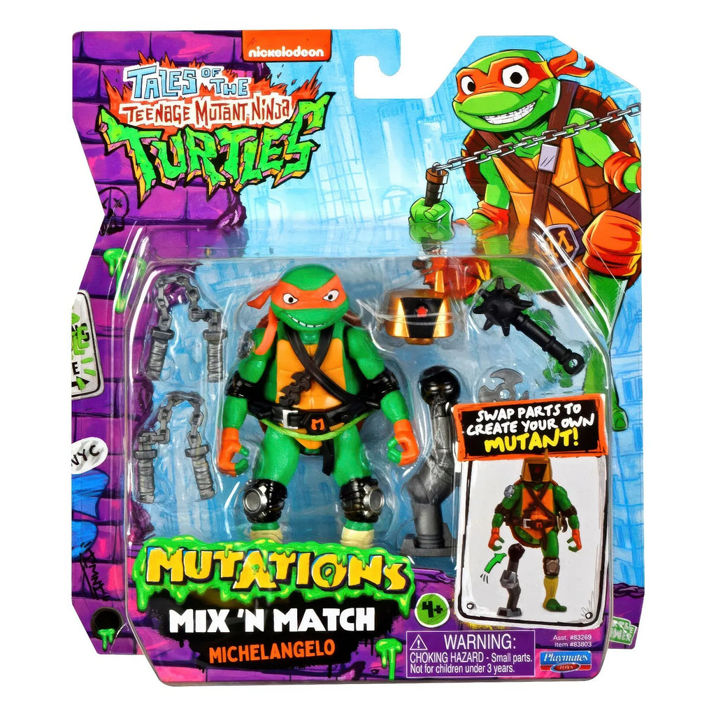 Teenage Mutant Ninja Turtles Mix 'n Match Figure - Assorted