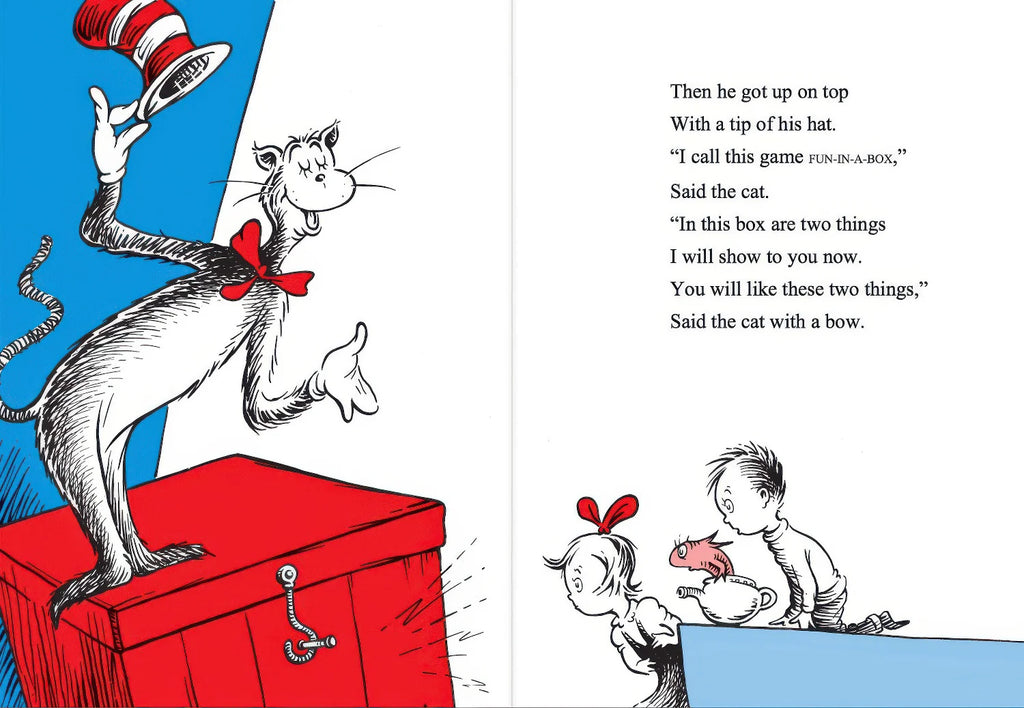 The Cat in The Hat Book by Dr. Seuss - TOYBOX Toy Shop