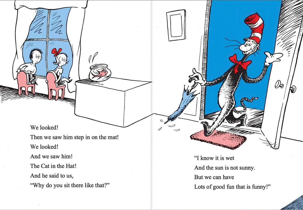 The Cat in The Hat Book by Dr. Seuss - TOYBOX Toy Shop