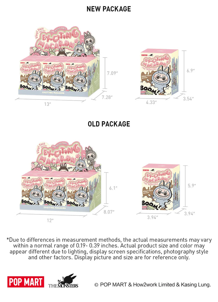 THE MONSTERS - Exciting Macaron Vinyl Face Blind Box