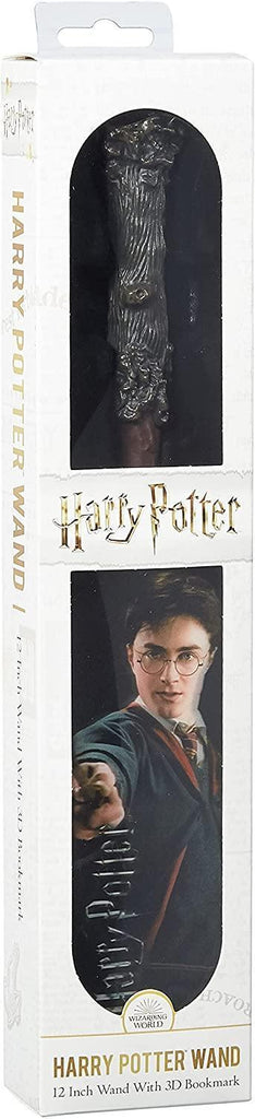 The Noble Collection Harry Potter Wand with 3D Bookmark - TOYBOX Toy Shop