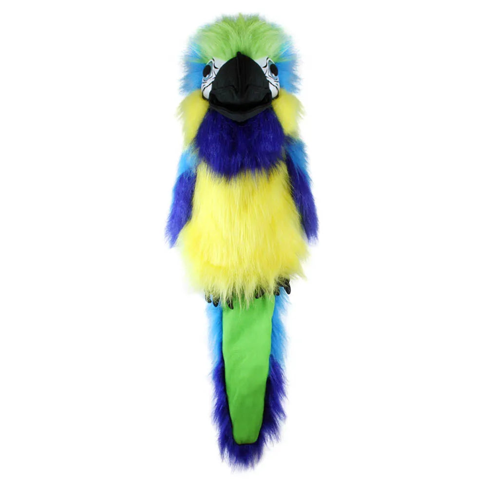 The Puppet Company - Large Birds Blue & Gold Macaw Hand Puppet