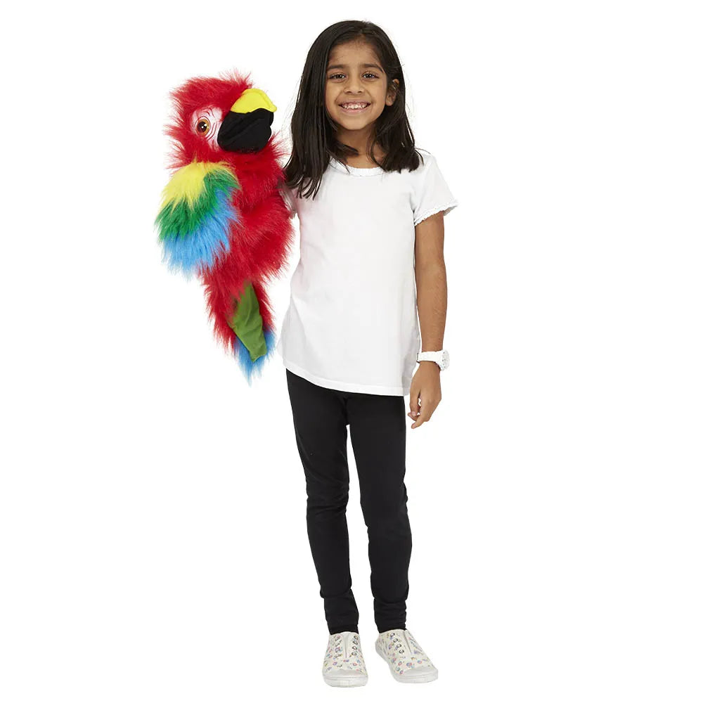 The Puppet Company - Large Birds Amazon Macaw Hand Puppet