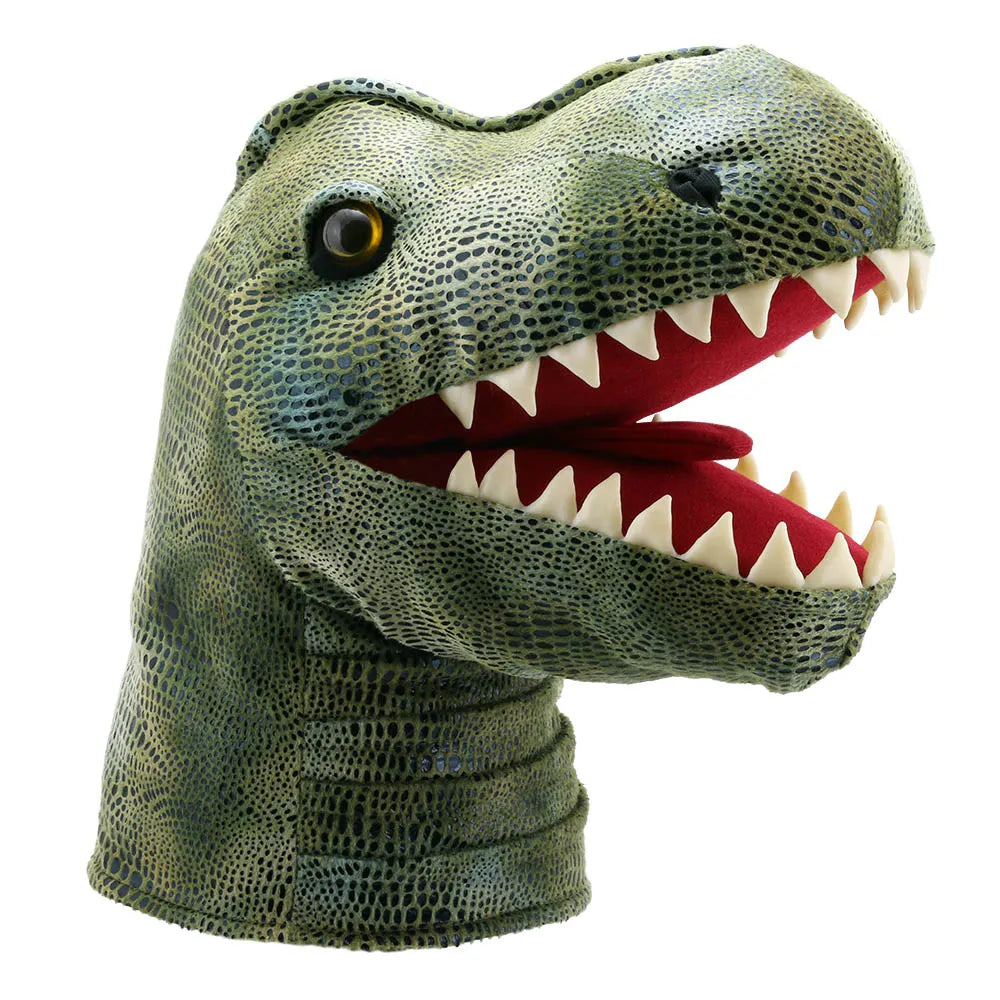 The Puppet Company - Large Dino Heads - T-rex Hand Puppet