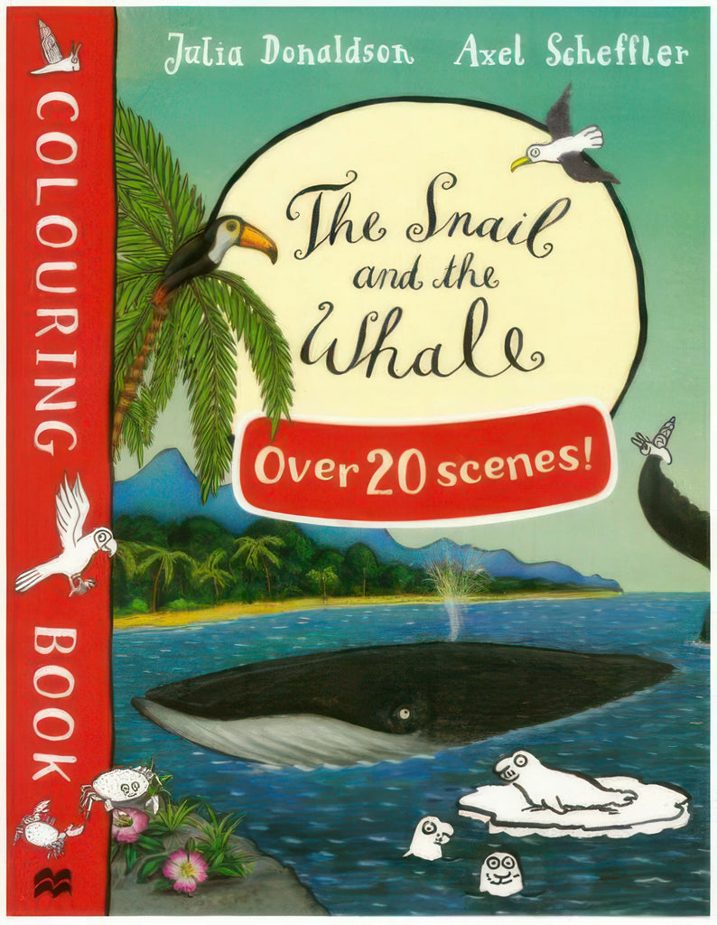 The Snail and The Whale Colouring Book