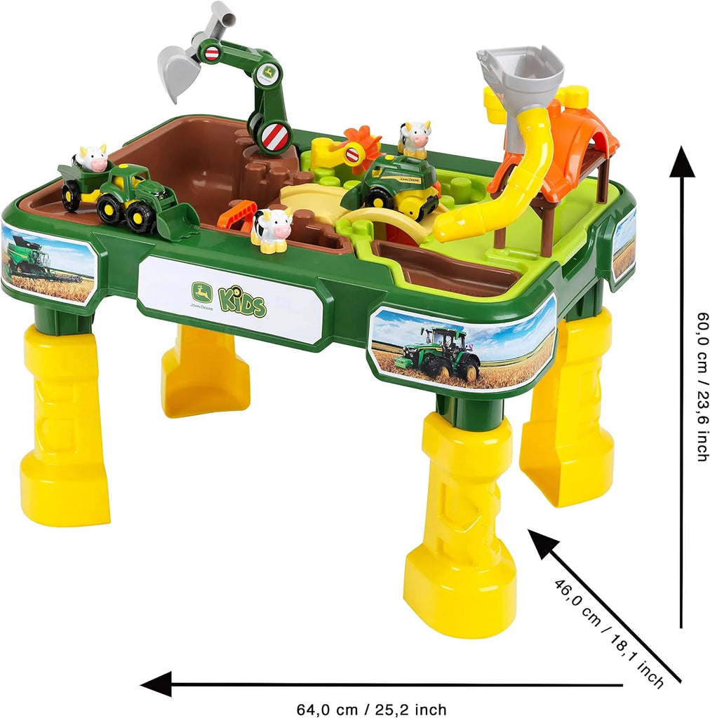 Theo Klein 3948 John Deere Farm Sand Play Table - TOYBOX Toy Shop