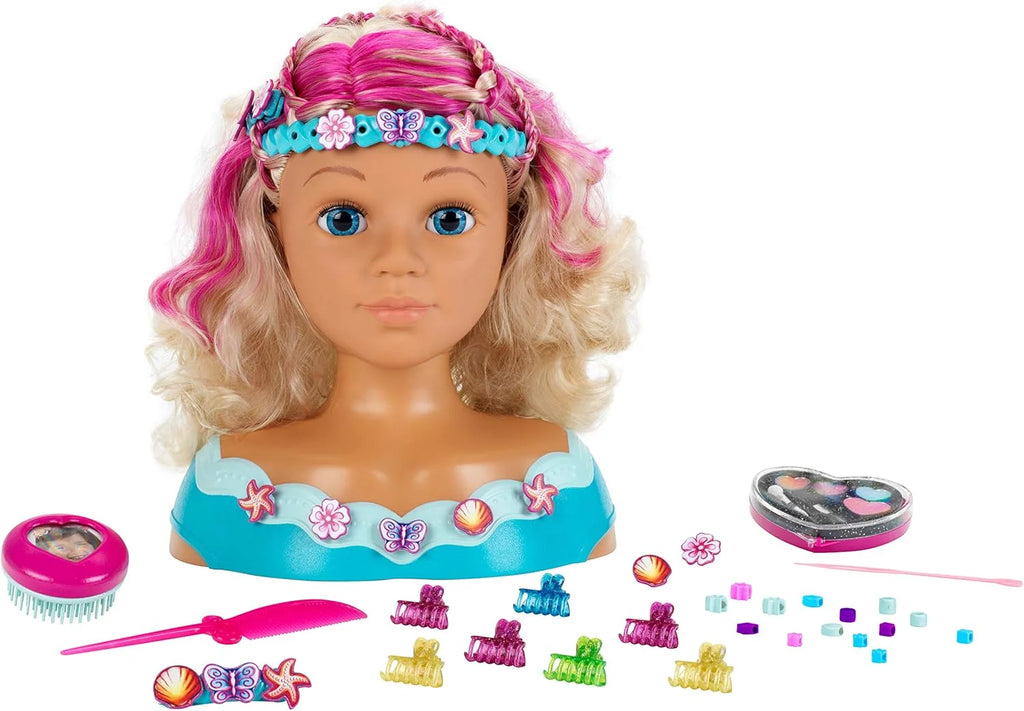 Klein 5398 Princess Coralie Make-up and hairstyling head Mariella - TOYBOX Toy Shop