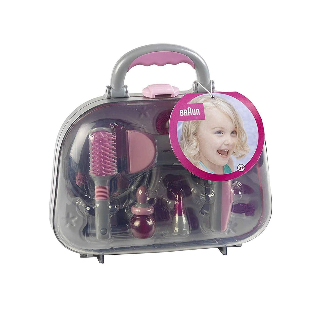 Theo Klein 5855 Braun Beauty Hairdryer, Hairstyling Case - TOYBOX Toy Shop