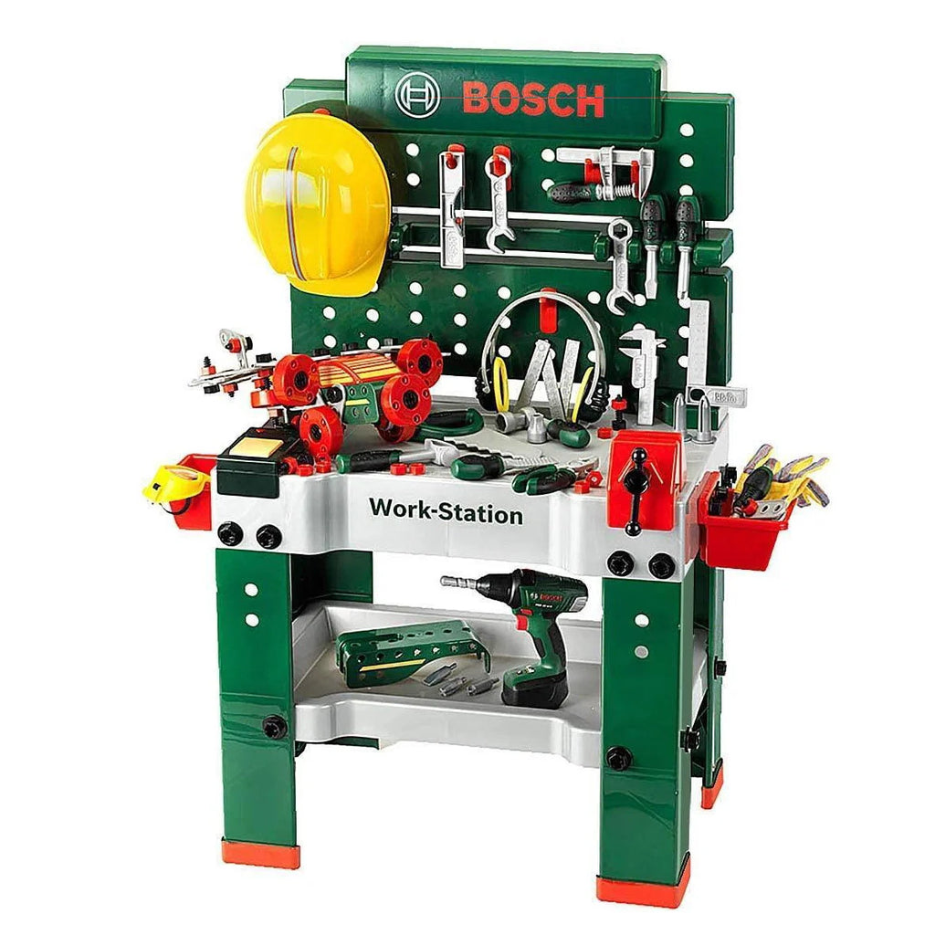 Theo Klein 8485 Bosch Workbench No. 1, 150 Pieces - TOYBOX Toy Shop