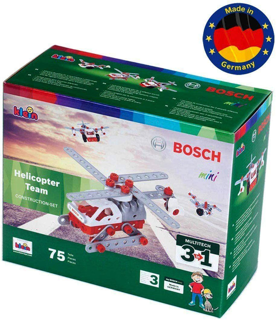 Theo Klein 8791 Bosch 3 in 1 Helicopter Team Construction Set - TOYBOX Toy Shop