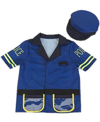 Theo Klein 8803 Ben & Sam Police Officer Costume With Hat - TOYBOX Toy Shop