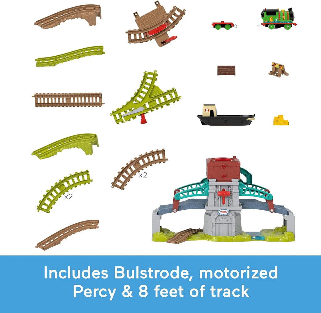 Thomas & Friends Train Set Talking Bulstrode & Which-Way Bridge - TOYBOX Toy Shop
