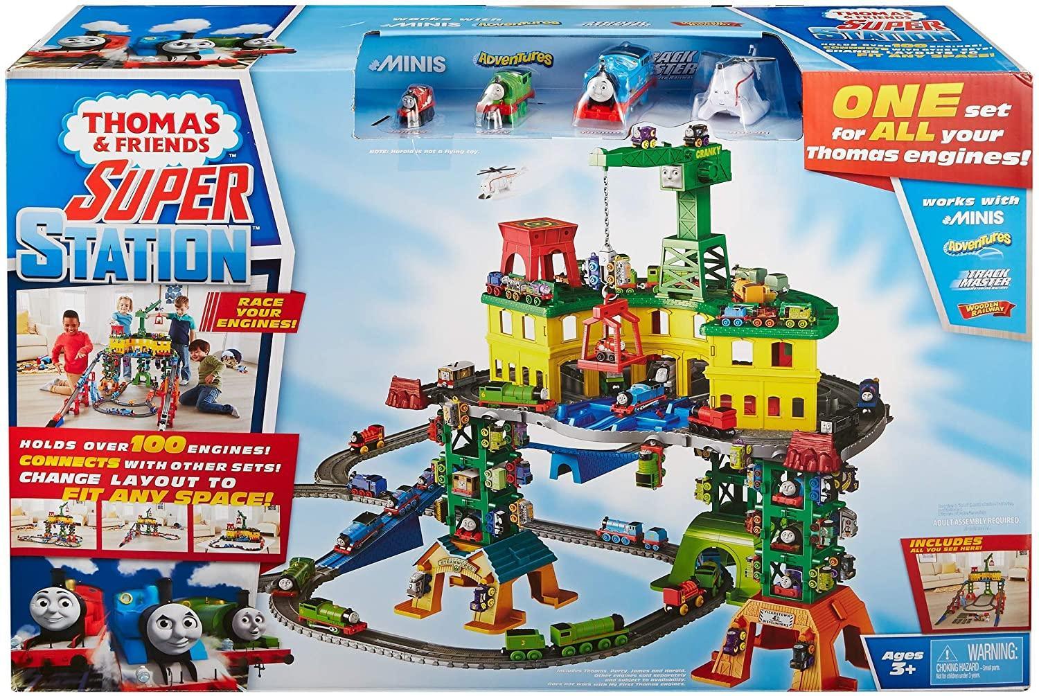 Thomas Friends Super Station Toy Train Set – TOYBOX