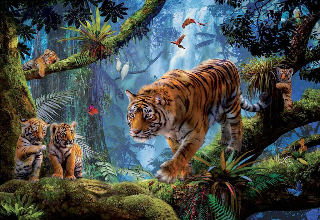 Tigers in the Tree 1000 Puzzle - TOYBOX Toy Shop