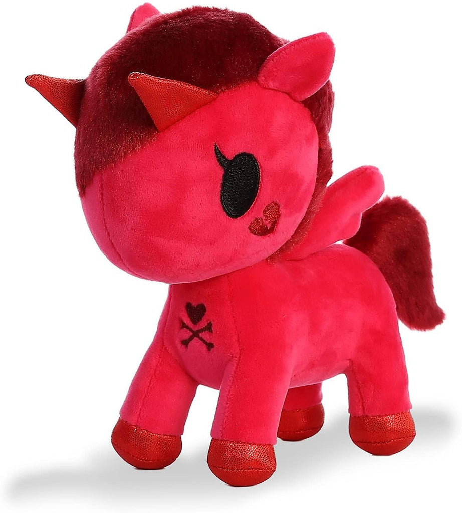 Tokidoki AURORA 15678 Plush 20cm Unicorno Pepperino - Red - TOYBOX Toy Shop