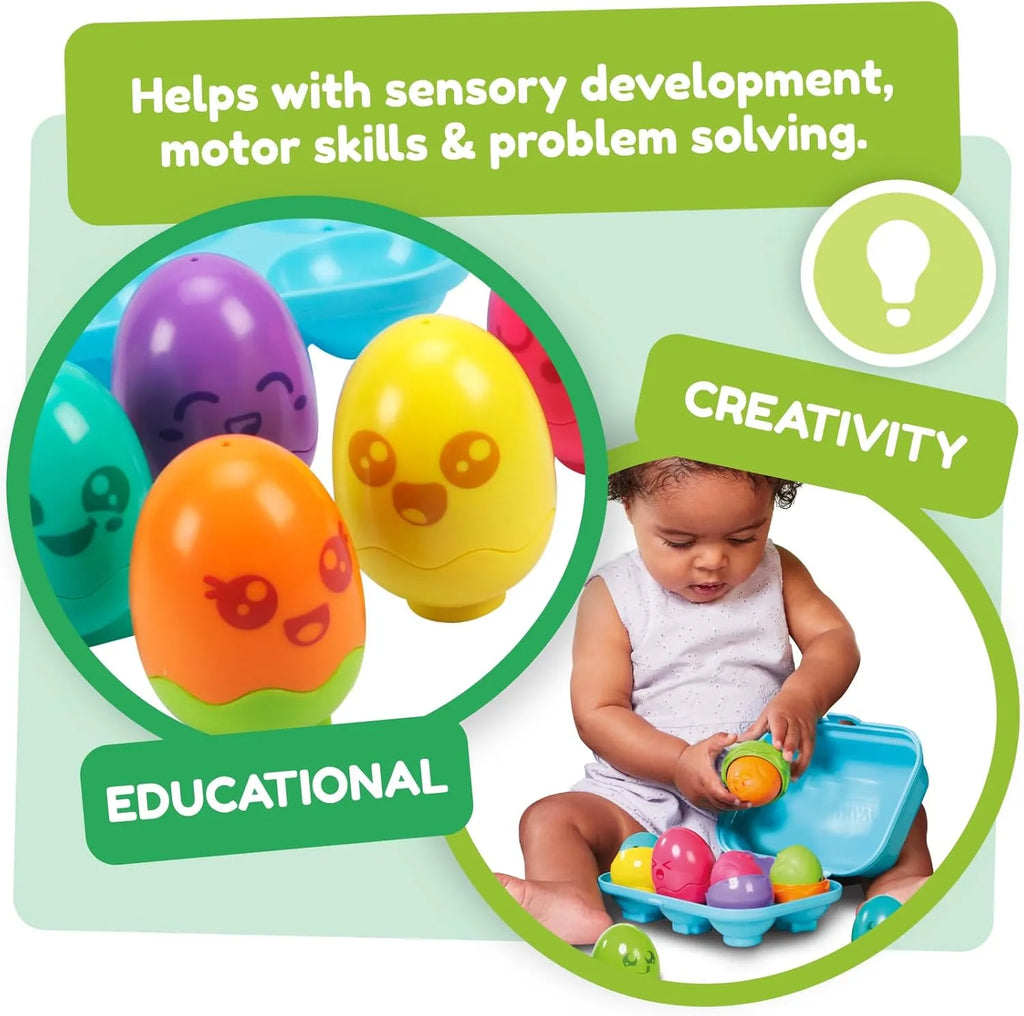 TOMY Hide and Squeak Bright Chicks Baby Toy