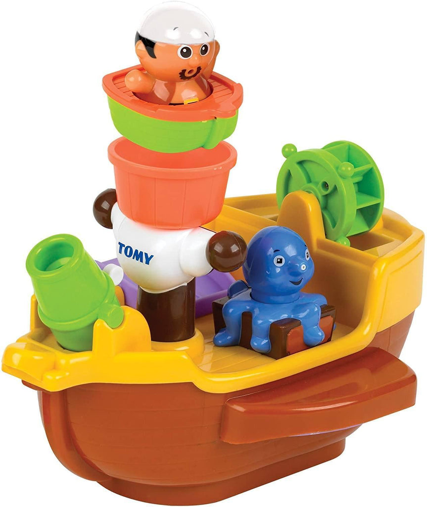 TOMY Toomies E71602 Pirate Bath Ship Baby Bath Toy - TOYBOX