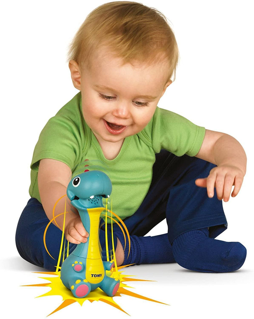 Tomy Toomies E72352C Stomp & Roar Dinosaur Musical Toy - TOYBOX