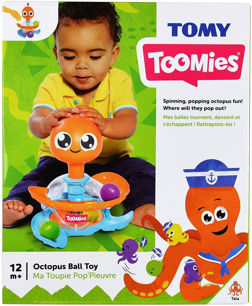 TOMY Toomies E72722 Octopus Ball Toy - TOYBOX Toy Shop
