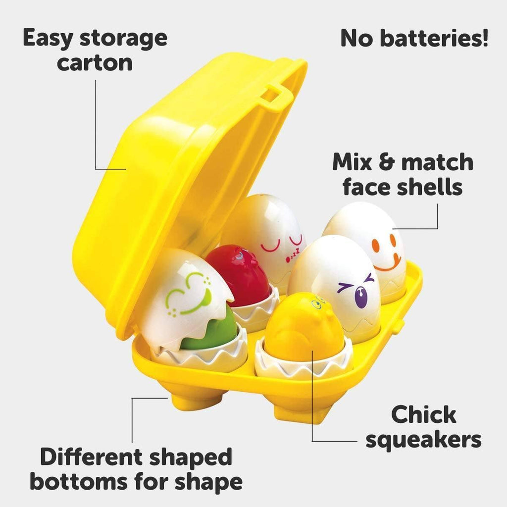 TOMY Toomies Hide and Squeak Eggs - TOYBOX Toy Shop