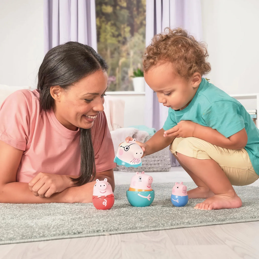 TOMY Toomies Peppa Pig - Peppa's Nesting Family