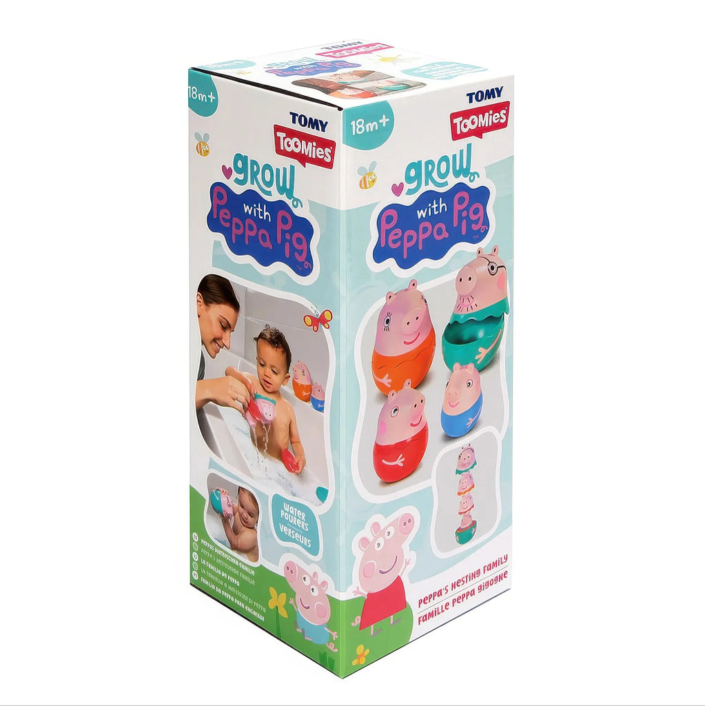 TOMY Toomies Peppa Pig - Peppa's Nesting Family