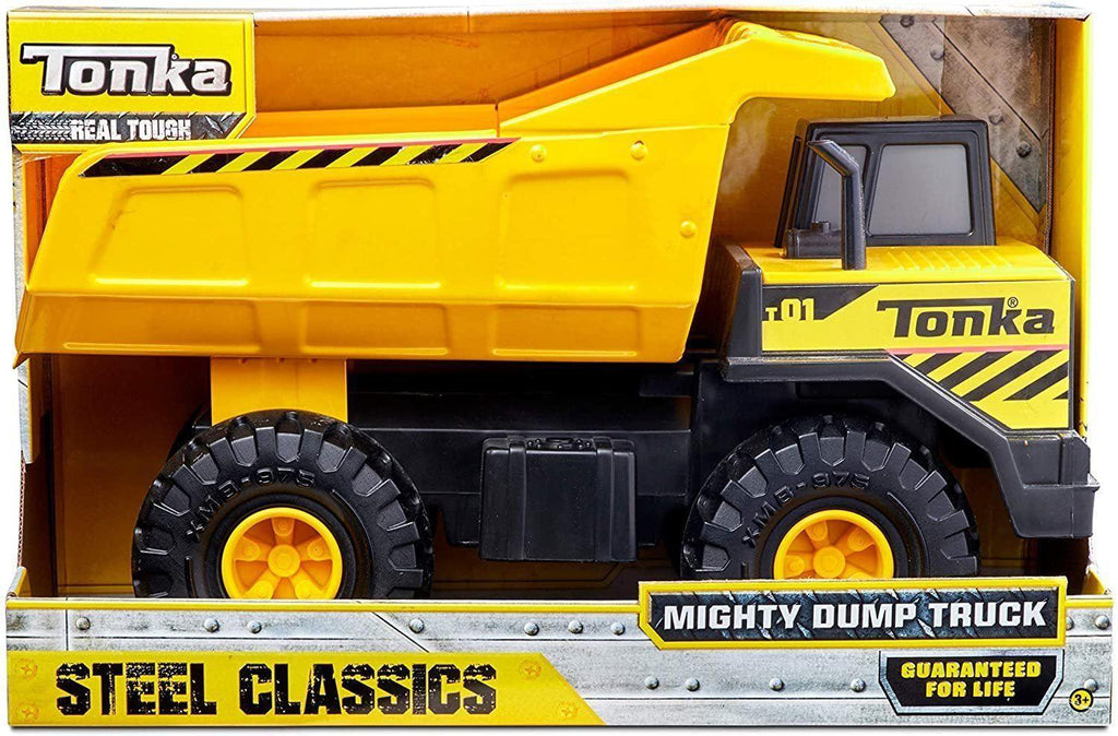 TONKA USA Classic Steel Mighty Dump Truck Vehicle - TOYBOX Toy Shop