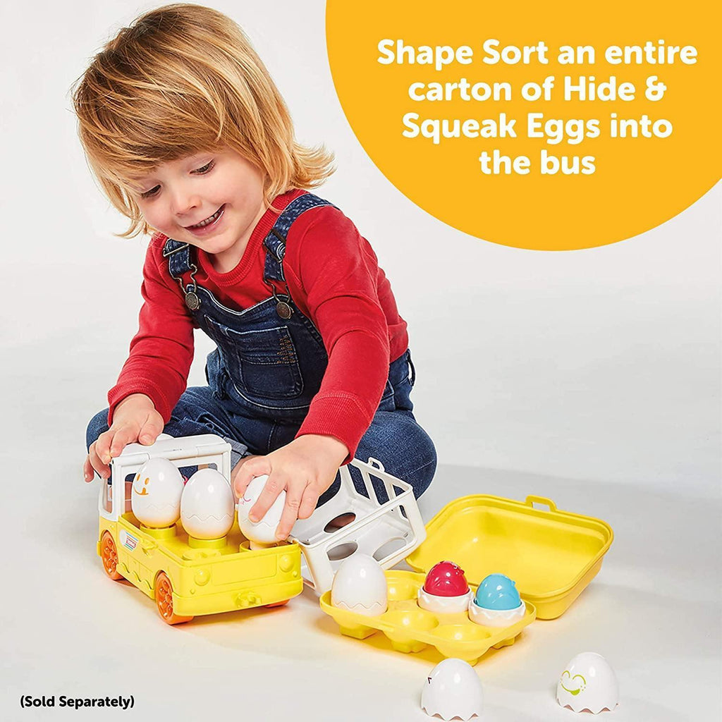 Toomies Tomy Hide and Squeak Egg Bus - TOYBOX Toy Shop