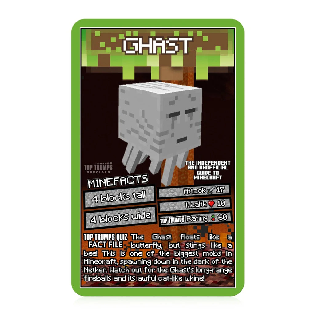 Top Trumps Independent Unofficial Guide To Minecraft - TOYBOX Toy Shop