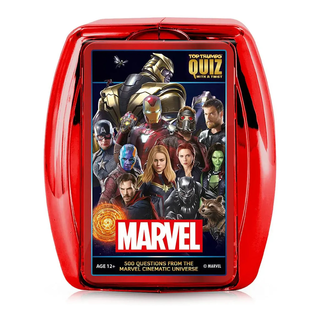 Top Trumps Marvel Cinematic Universe Quiz Game