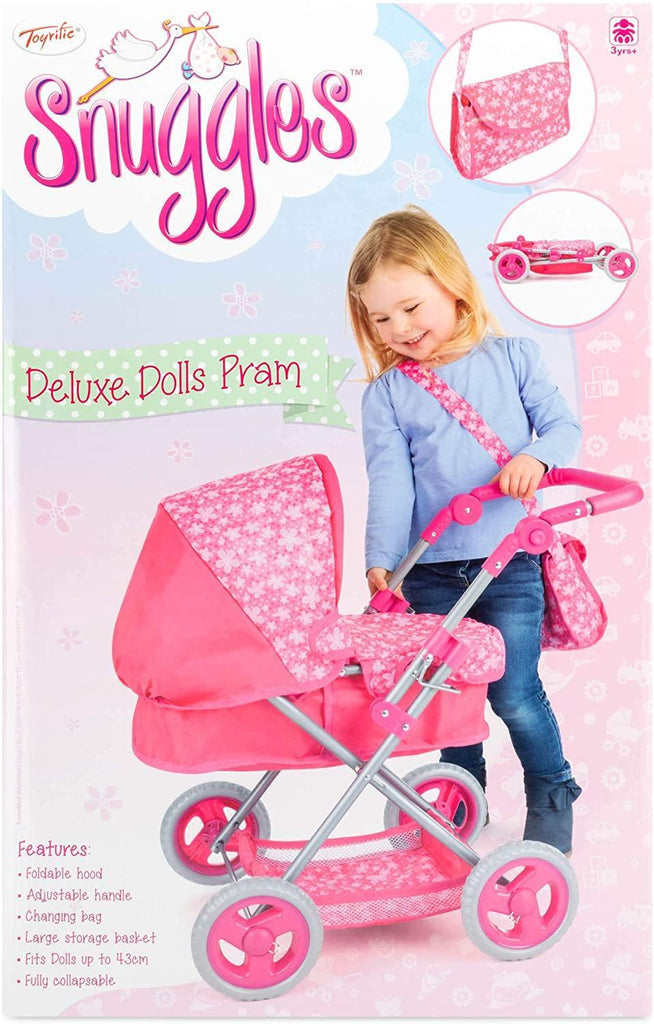 Toyrific Snuggles Deluxe Dolls Premium Doll Stroller for Kids - TOYBOX Toy Shop