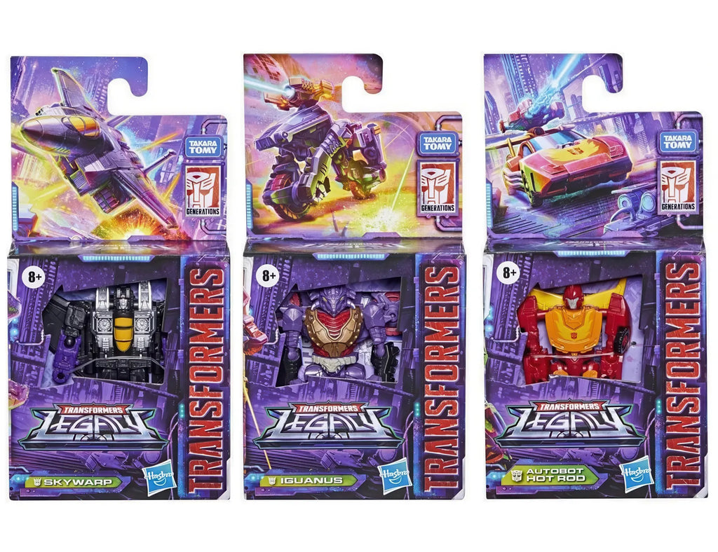 TRANSFORMERS Generation Action Figure Legacy 8.5 cm - Assorted - TOYBOX Toy Shop