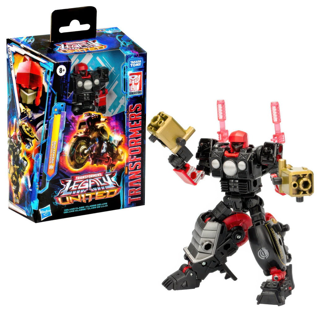 Transformers Legacy United Deluxe Class Star Raider Road Pig 14 cm Figure - TOYBOX Toy Shop