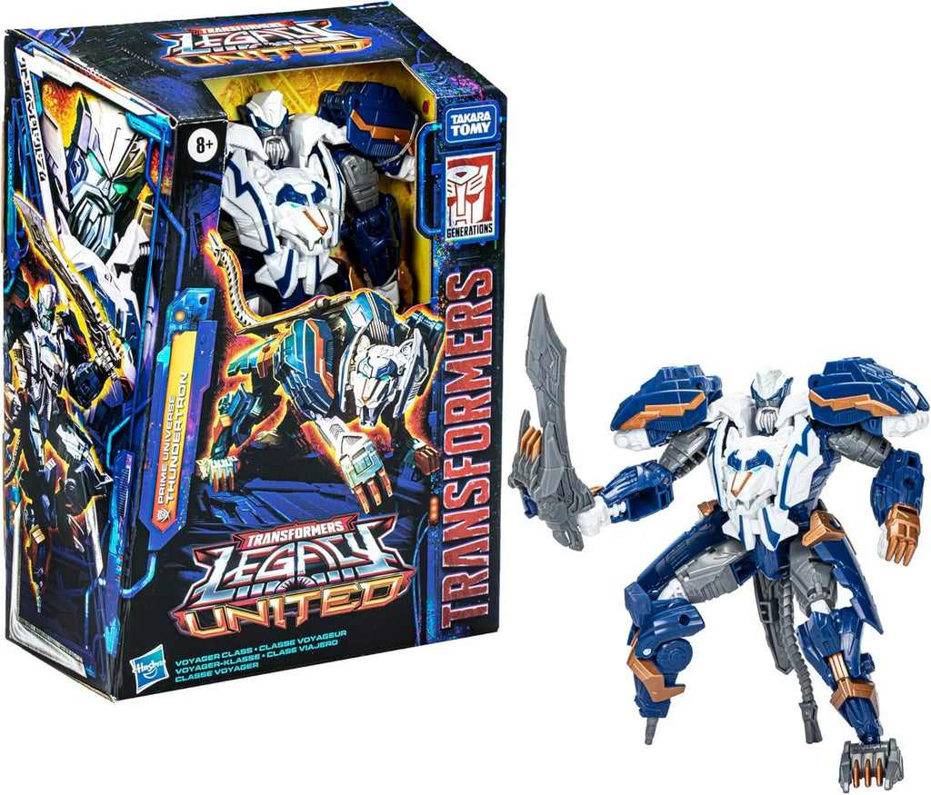 Transformers Legacy United Prime Universe Thundertron Action Figure - TOYBOX Toy Shop